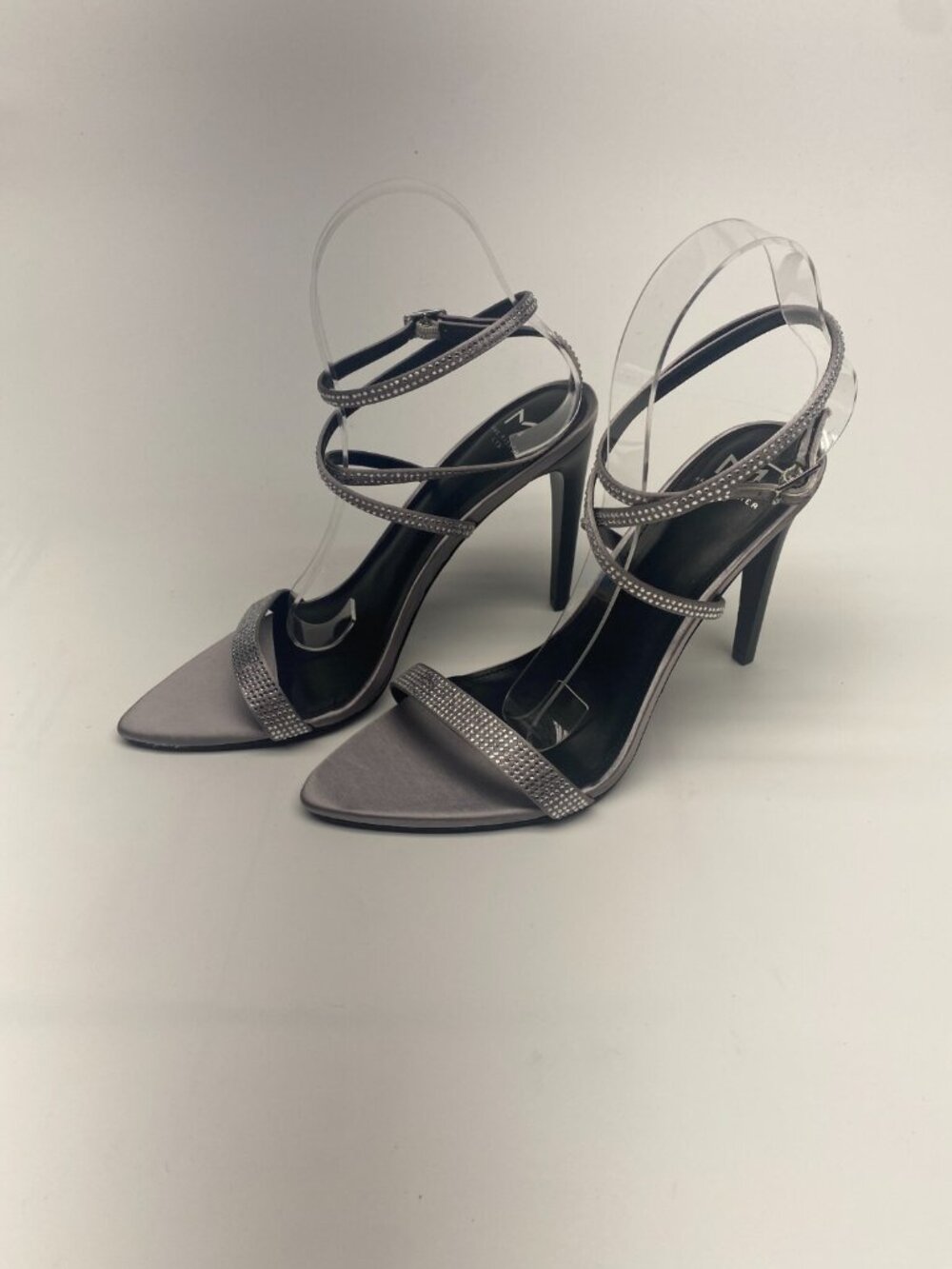 Marc Fisher LTD Womens Cammile Embellished Ankle Strap Heels Sz 8.5